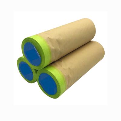 China Waterproof Sublimation ASP Floor Spray Protective Wrapping Paper Masking Paper Tape Masking Paper Protective Paper Protector for sale