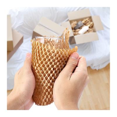 China Recycled Materials ASP Honeycomb Kraft Paper Wrapping Kraft Paper for sale