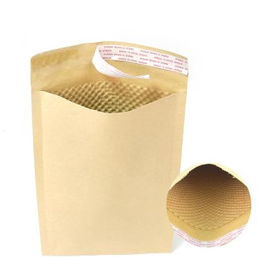 China Business& Shopping ASP Kraft Paper Mailer Honeycomb Wrapping Paper Padded Cushion Mailer Bag Envelopes Honeycomb Padded Envelopes Mailer for sale