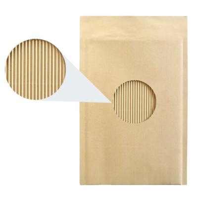 China Business& Shopping ASP Kraft Paper Mailer Honeycomb Wrapping Paper Padded Bubble Cushion Mailer Bag Envelopes Honeycomb Padded Envelopes Mailer for sale