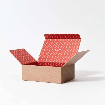 China Asp recyclable PaperPackaging custom printed corrugated paper paper boxes with multi color caja de papel for sale