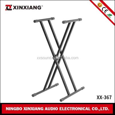 China 2019 Metal or Aluminum Double X Keyboard Stand and Bench Stool, Keyboard Musical Instruments and Accessories for sale