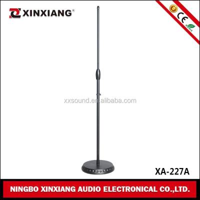 China High quality DJ show time microphone stand hanger, MIC stand price XA-227A for sale