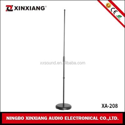 China Newest XA-208 Lightweight Adjustable Durable Microphone Stand Parts for sale