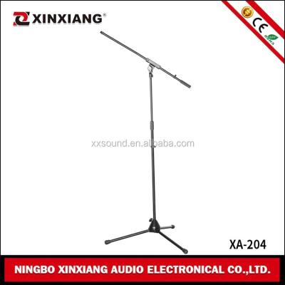 China Wholesale Best Price Adjustable Music Equipment Tripod MIC Stand XA-204 for sale