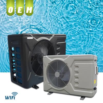 China Outdoor air to water heat pump for fish farm/jacuzzi/pool heating wifi heater cooling refrigerator with OEM ODM service for sale