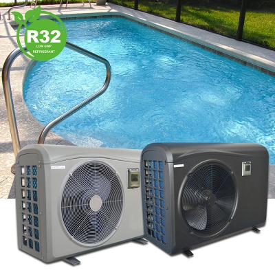 China R32 Inverter Heat Pump Air Source Heater Outdoor Energy Saving Refrigerator For Jacuzzi Swimming Pool Spa for sale