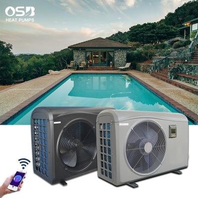 China OEM outdoor design air to water heat pump for swimming pool heating cooling with wfi function for sale