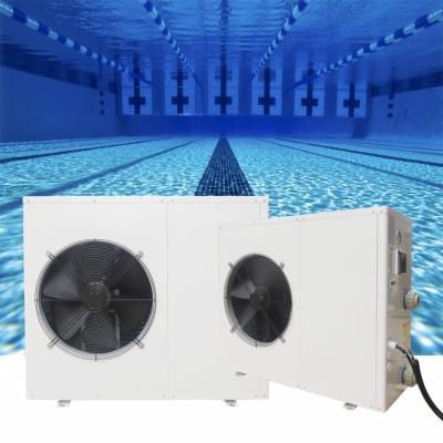 China Outdoor Air Source DC Inverter Swimming Pool Heater And Chiller 17kw for sale