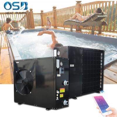 China 20KW R410a/r32 OEM Swimming Pool Heat Pump Heater Outdoor Titanium Fuente De Aire Bomba de Calor de la Piscina bomba de calor for sale