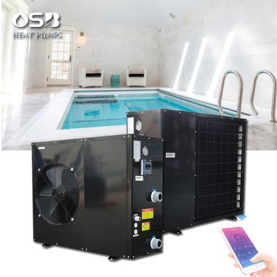 China Outdoor Household and Commercial Use R32 R410a 13.7~17.7kW WIFI Remote Swimming Pool Spa Jacuzzi Heat Pump Water Heater Cooler wilo Pump for sale