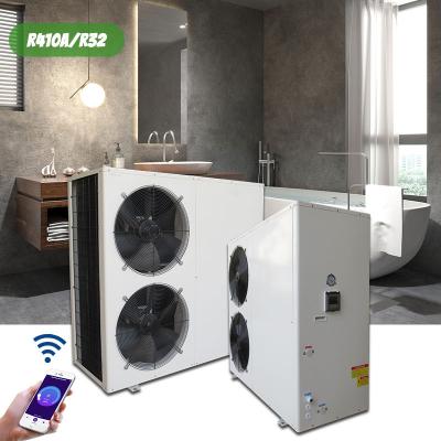 China 18KW 23Kw Hotel Home Apartment Wifi Function Air Source Heat Pump Water Heater Pump Outdoor Calor Bomba Di Calore for sale