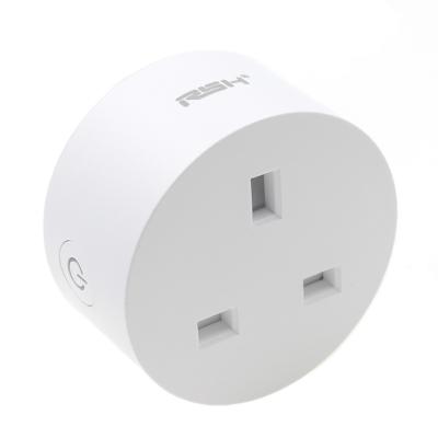 China Google Assitance Controlled WiFi Three-hole Socket Phone Timer Wireless Remote Control Switch Smart Socket for sale