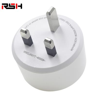 China Google Assitance Controlled Smart Timer Switch Monitoring Energy Power Outlet WiFi Outlet UK Voice Control By Alexa Google IFTTT for sale