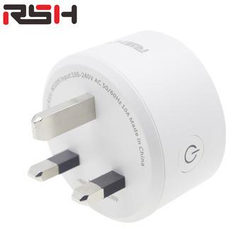 China Google Assitance Ordered CE ROHS Certified Wireless WiFi Voice Control Outlet TUYA Smart System for sale