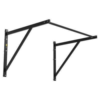 China Fitness Equipment Steel Gym Bar Wall Mount Push Up Pull Up Bar for sale