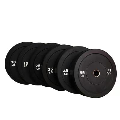 China Gym Rubber Bumpers Training Weightlifting Cross Fit Or Weight Plate Home Black Nature for sale