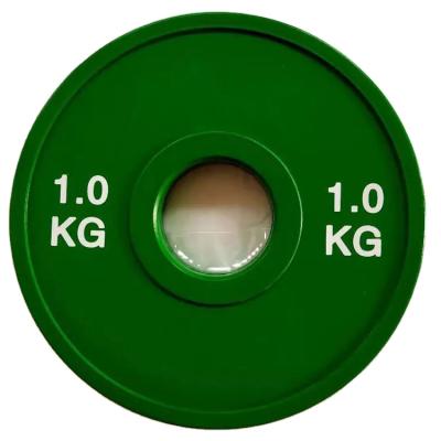 China Durable Wholesale Gym Colors Rubber Coated Partial Bumper Weight Plates For Sale for sale