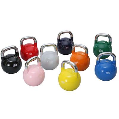 China Factory Wholesale Durable High Quality Fitness China Cast Iron Competition Custom Kettlebell for sale