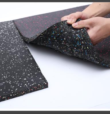 China Durable Cheap Price Rubber Flooring EPDM Mat Durable Fitness Gym Rubber for sale