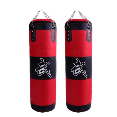 China Factory Wholesale Durable Punching Sandbag Fitness Leather Punching Bag for sale