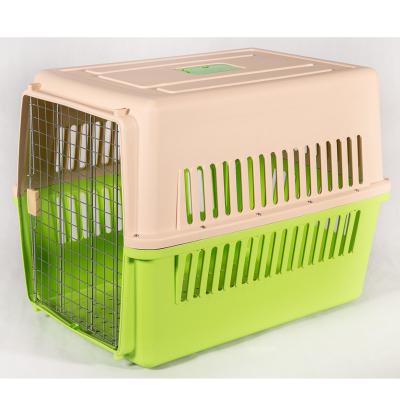 China Sustainable Collapsible Pet Travel Dog Crate For Transport for sale