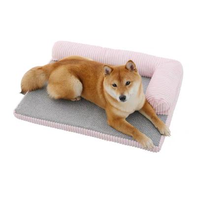 China Xxl Bedsure Breathable Luxury Cushion Large Raised Dog Bed Washable for sale