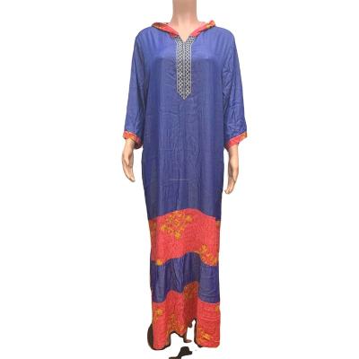 China Comfortable short sleeve cotton dress plus size kitenge dubai clothing abaya islamic clothing designs african traditional boubou kaftan for sale