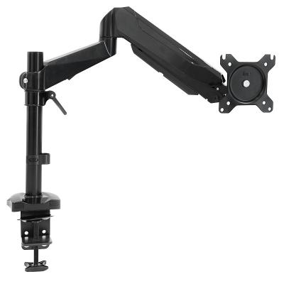 China Heavy Duty Desktop Computer Monitor Single Mount Monitor Spring-Assisted Arm With USB Ports 15