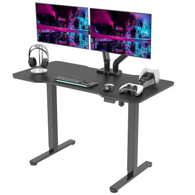 China Best Sit Stand Modern MESA Gamer Gaming PC Computer Gamer Table (Height) Single Electric Adjustable Position Height Adjustable Gaming Desk Motor for sale