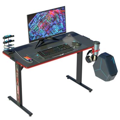 China Other RGB Gaming Desk T Shaped for sale