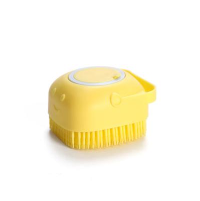 China Stocked Pet Bath Brush Massage Brush For Pets Bath Pet Shampoo Brush for sale