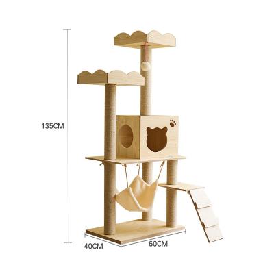 China New Safe and Firm Nest Frame Pet Toy Space Capsule Cat Climbing Frame Cat Tree for sale