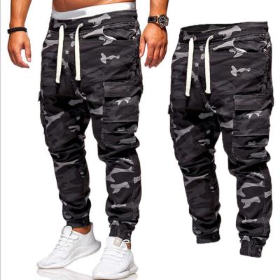 China New Style Anti-pilling Camouflage Streetwear Mens Joggers Sweatpants Pants Pockets Cargo Pants For Men for sale