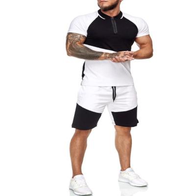 China 2022 QUICK DRY Mens Shorts Sets Sweatsuit Joggers Suits Mask Mens Summer Shorts Set for sale