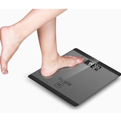 China Weighting / Body Fat Calibrate Micro Digital Weight Bathroom Scale , 180 Kg Weighing Digital Scale for sale