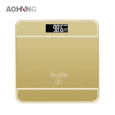 China Wholesale 2*AAA Batteries Fat Weighting / Body Portable Personal Body Fat Scale for sale