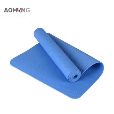 China Eco Friendly Suede Yoga Tape Mat Waterproof Custom Logo Eco Friendly Tape Yoga Mat for sale