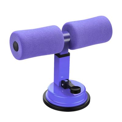 China Home Self Trainer Purple Exercise Eqipment Stand Sit Up Bar Sucker 750g Suction ABS for sale