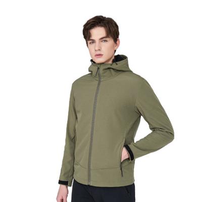 China Breathable high quality custom climbing outdoor wear waterproof softshell hiking jackets coat men for sale