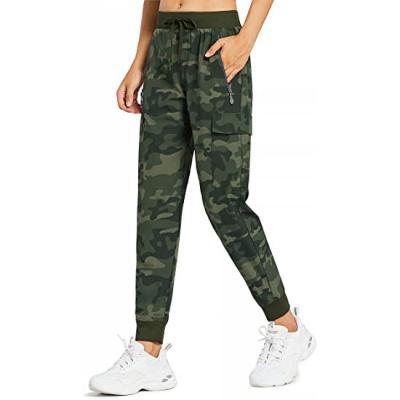 China OEM Breathable Outdoor Spring Hiking Camouflage Camouflage Cargo Long Pants Women Climbing Army for sale