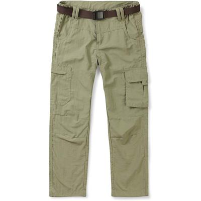 China Breathable Outdoor Boy Fishing Waterproof Casual Sports Hiking Travel Cargo Pants Child for sale