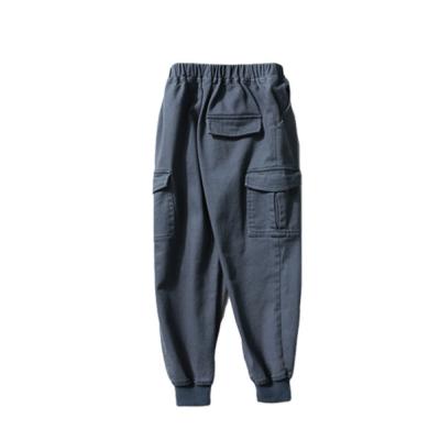 China Boys And Girls Spring Outdoor Work Trousers Working Cargo Children Breathable Waterproof Play Pants for sale