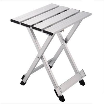 China Portable Outdoor Picnic Aluminum Alloy Folding Easy-Carry Folding Stool for sale