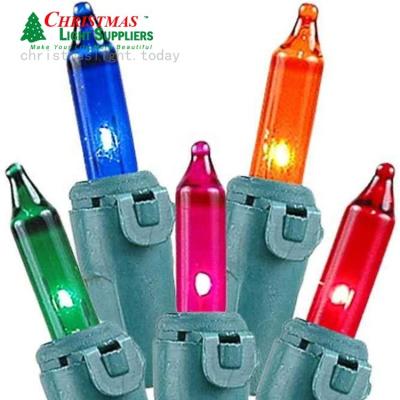 China Novelty Mini Lights Premium Novelty Mini Lights 50 Christmas String Light Set Green Indoor Outdoor Waterproof String Light 16.4ft Long for sale