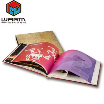 China paper & Offset Printing Customized Hardcover Book Hardcover Cardboard Hardcover Book In Hard Case for sale