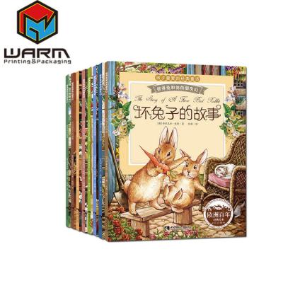 China paper & Wholesale Cardboard Kids Story Books English Diary of a wimpy Child Book Custom Printing for Kids Baby Educational for sale