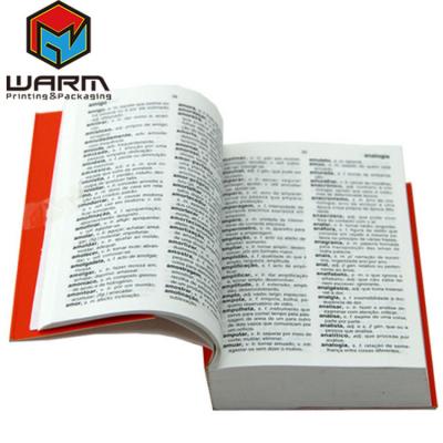 China paper & American Cardboard Languages ​​Dictionary Book Printing With Cheap Price And High Quality for sale