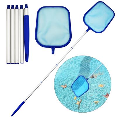 China Easy Mount Pool Cleaning Accessories Leaf Pool Skimmer Net with Five Sections 48