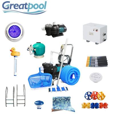 China High quality swimming pool accessories of swimming pool equipment of domestic and public swimming pools for sale